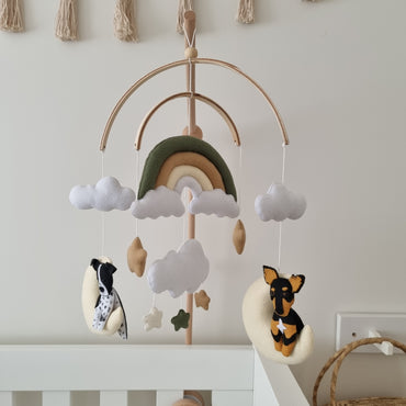 Pet Design - Rainbow Dreams Mobile - Green