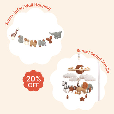 BUNDLE Safari - Mobile & Wall Hanging