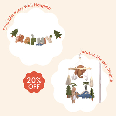 BUNDLE Dinosaur - Mobile & Wall Hanging