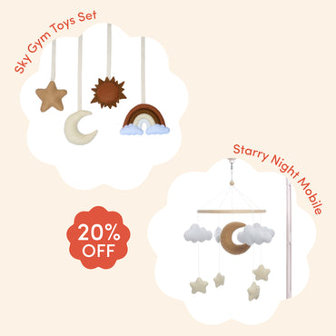 BUNDLE Starry Sky - Gym Toy Set & Mobile