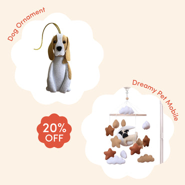 BUNDLE Pet Ornament & Mobile - Dreamy