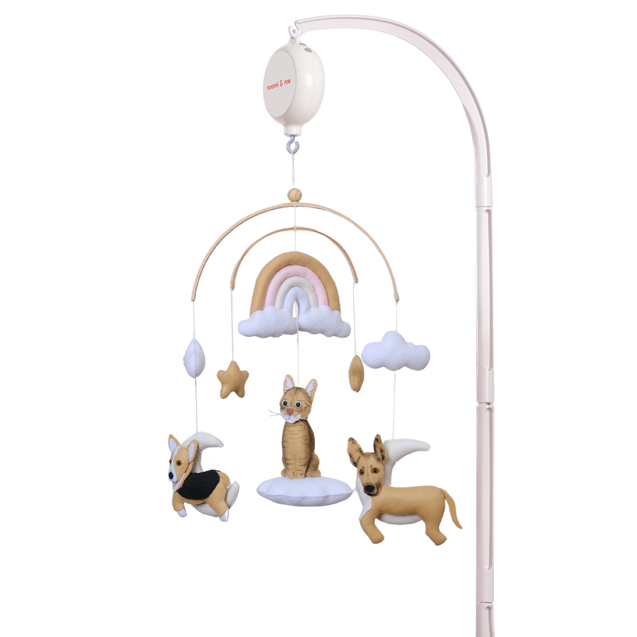 Pet Design - Rainbow Dreams Mobile - Pink
