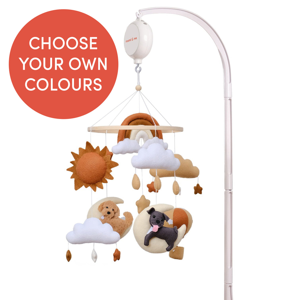 Pet Design - Moonlight Mobile - CHOOSE MOBILE COLOURS – roomi and me