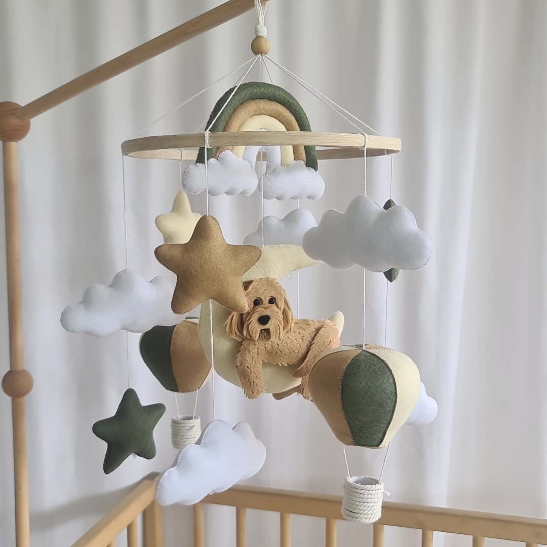 Pet Design - Floating Mobile - Green