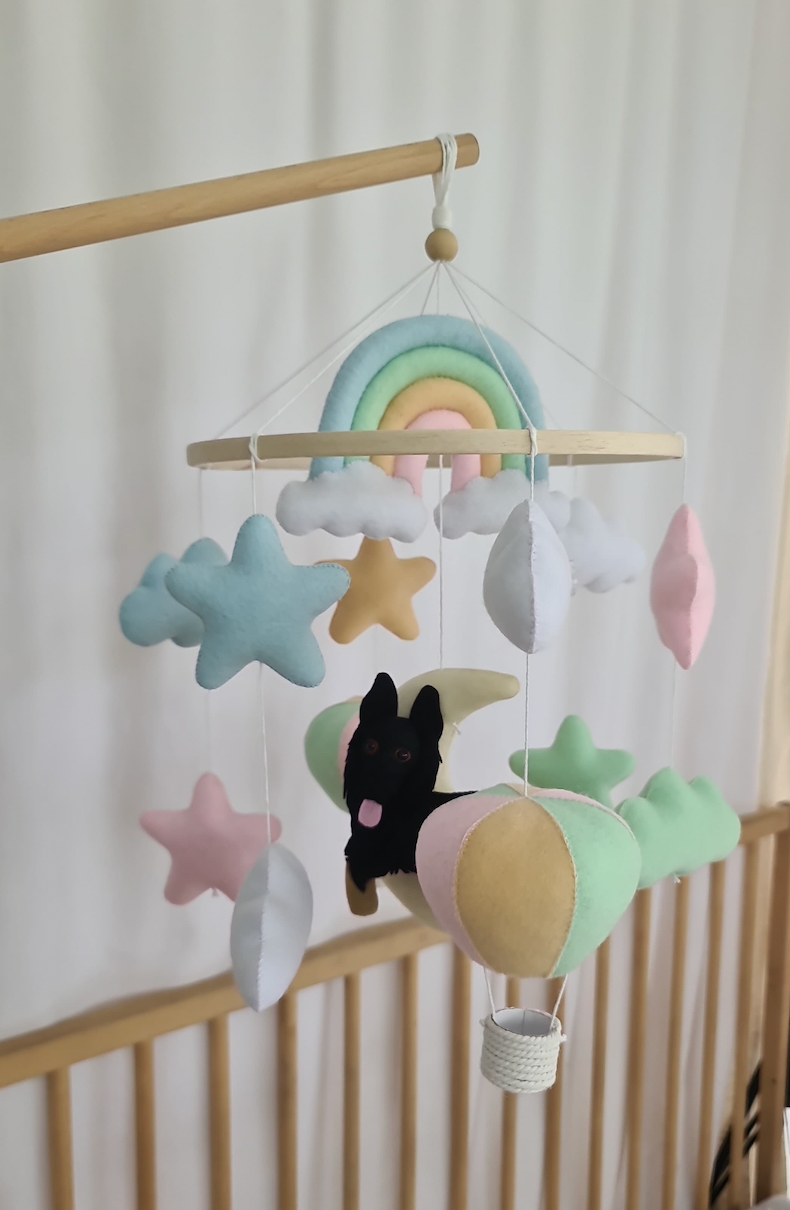 Pet Design - Floating Mobile - CHOOSE MOBILE COLOURS