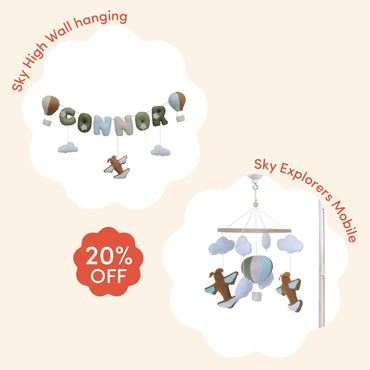 BUNDLE Sky High - Mobile & Wall Hanging