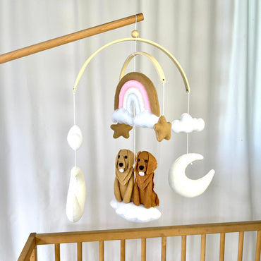 Pet Design - Rainbow Dreams Mobile - Pink