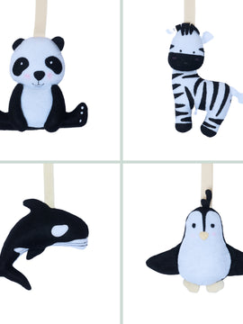 Activity Gym Toy Set - Monochrome