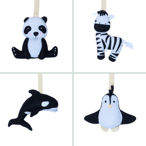 Activity Gym Toy Set - Monochrome